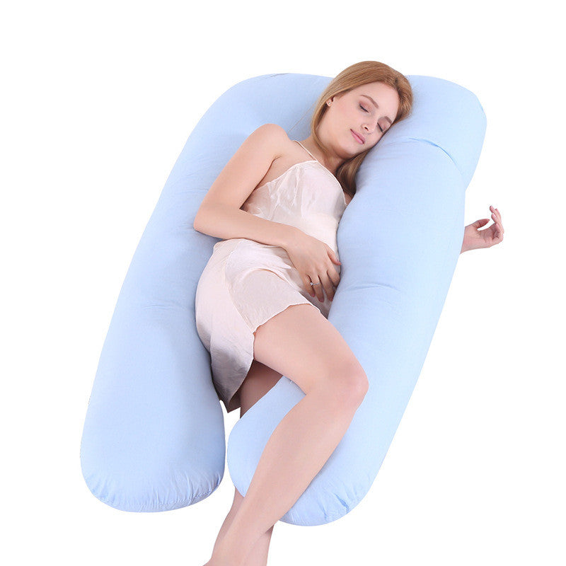 U-Shaped Maternity Pillow – Cooling Pregnancy Support Pillow