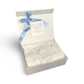 Swaddle Muslin Blanket: I LOVE YOU, Boy Newborn Gift