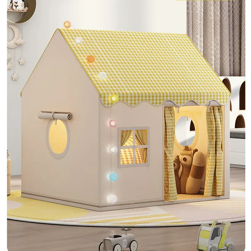 Kids Princess Castle Play Tent Indoor Folding House