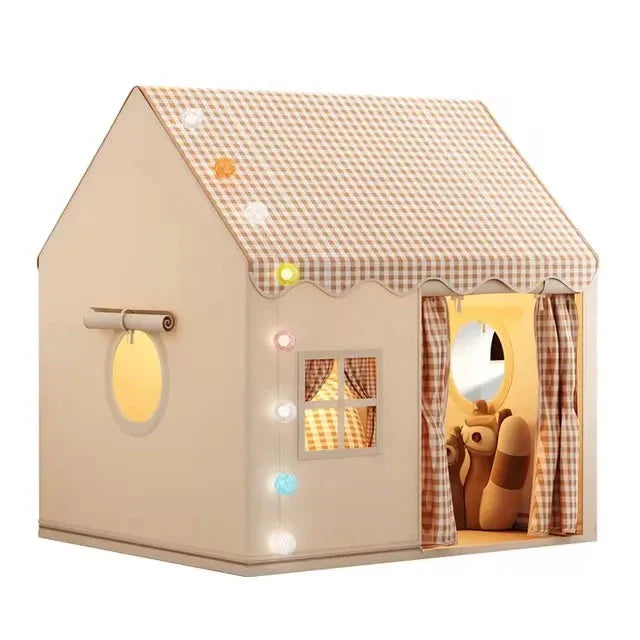 Kids Princess Castle Play Tent Indoor Folding House