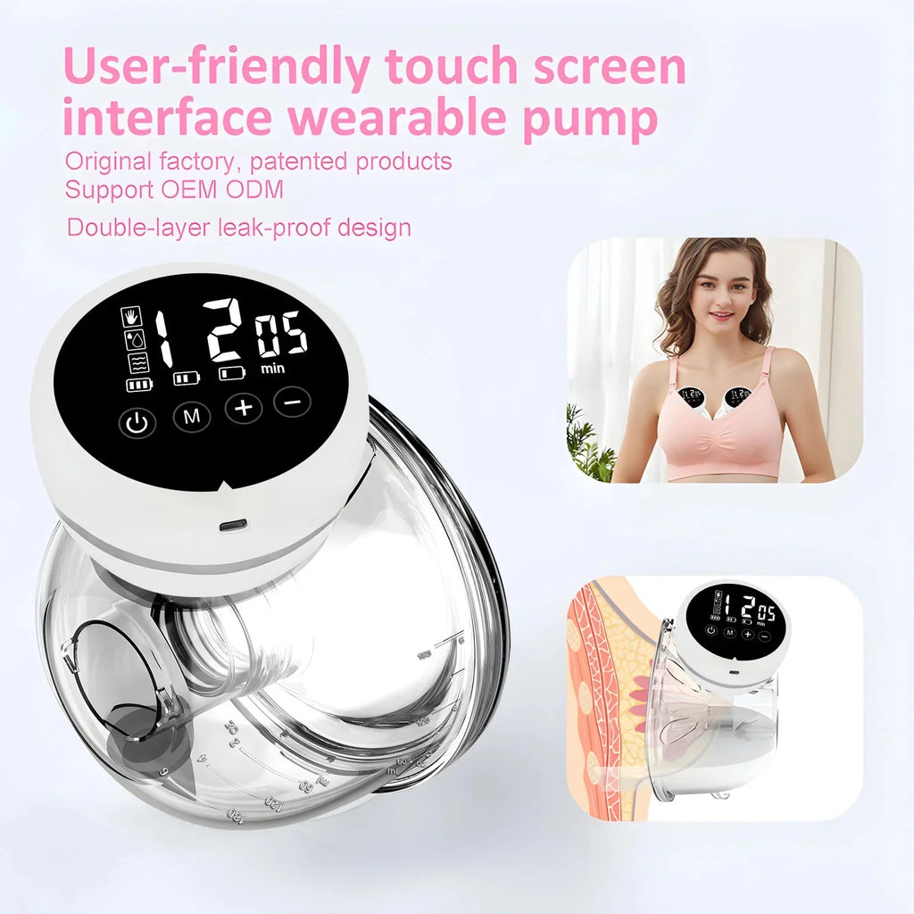 USB Wearable Breast Pump – Electric Automatic Milk Milking Machine
