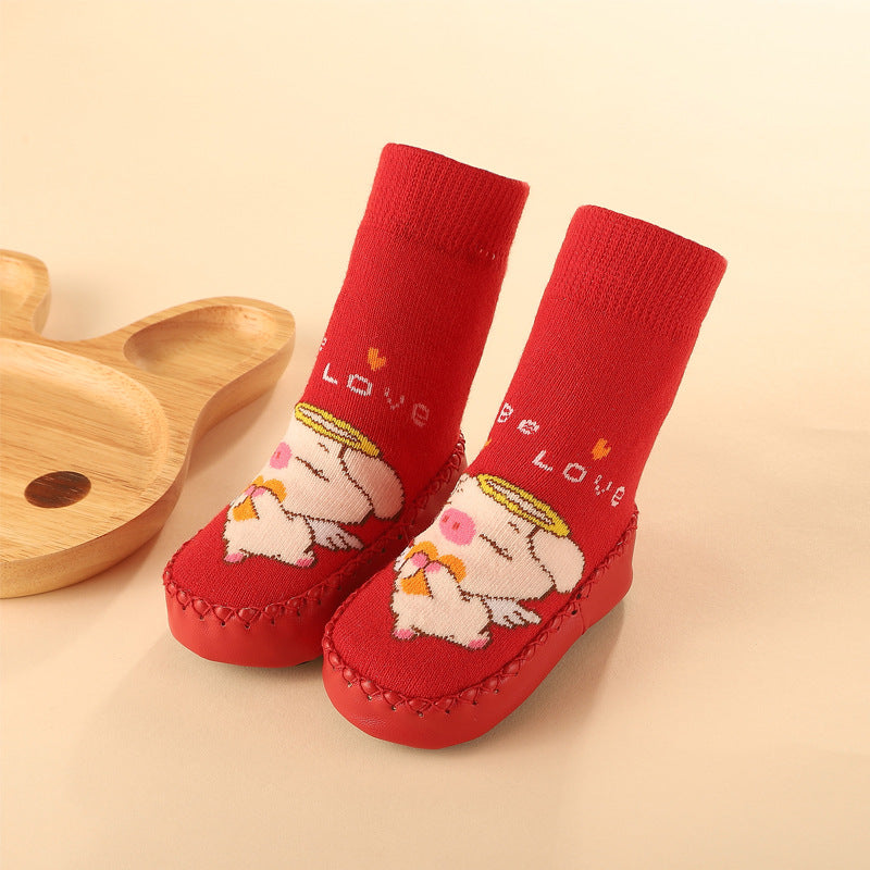 Baby Floor Socks for Infants and Toddlers, Non-Slip - # BASH11110007