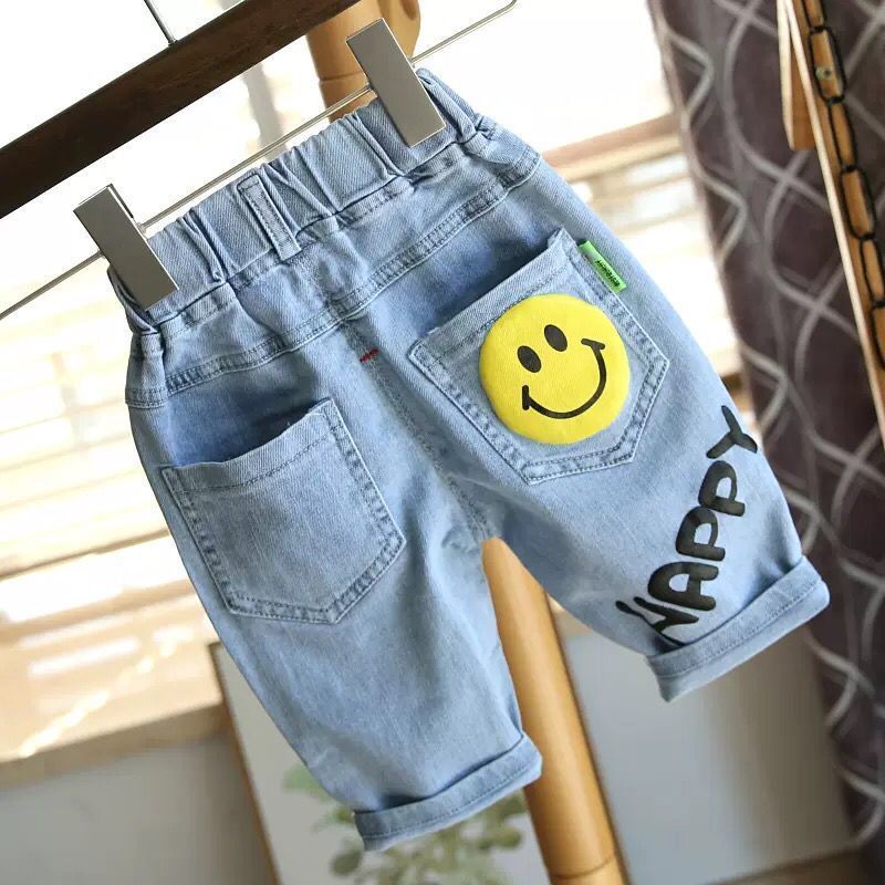 Boys' Denim Shorts for Ages 3-8 - Summer Style - # BOAA11410009