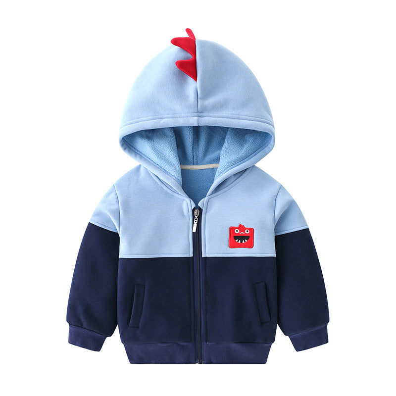 Children's Hooded Jacket and Fleece Sweater | For Boys - # BAAA111210001