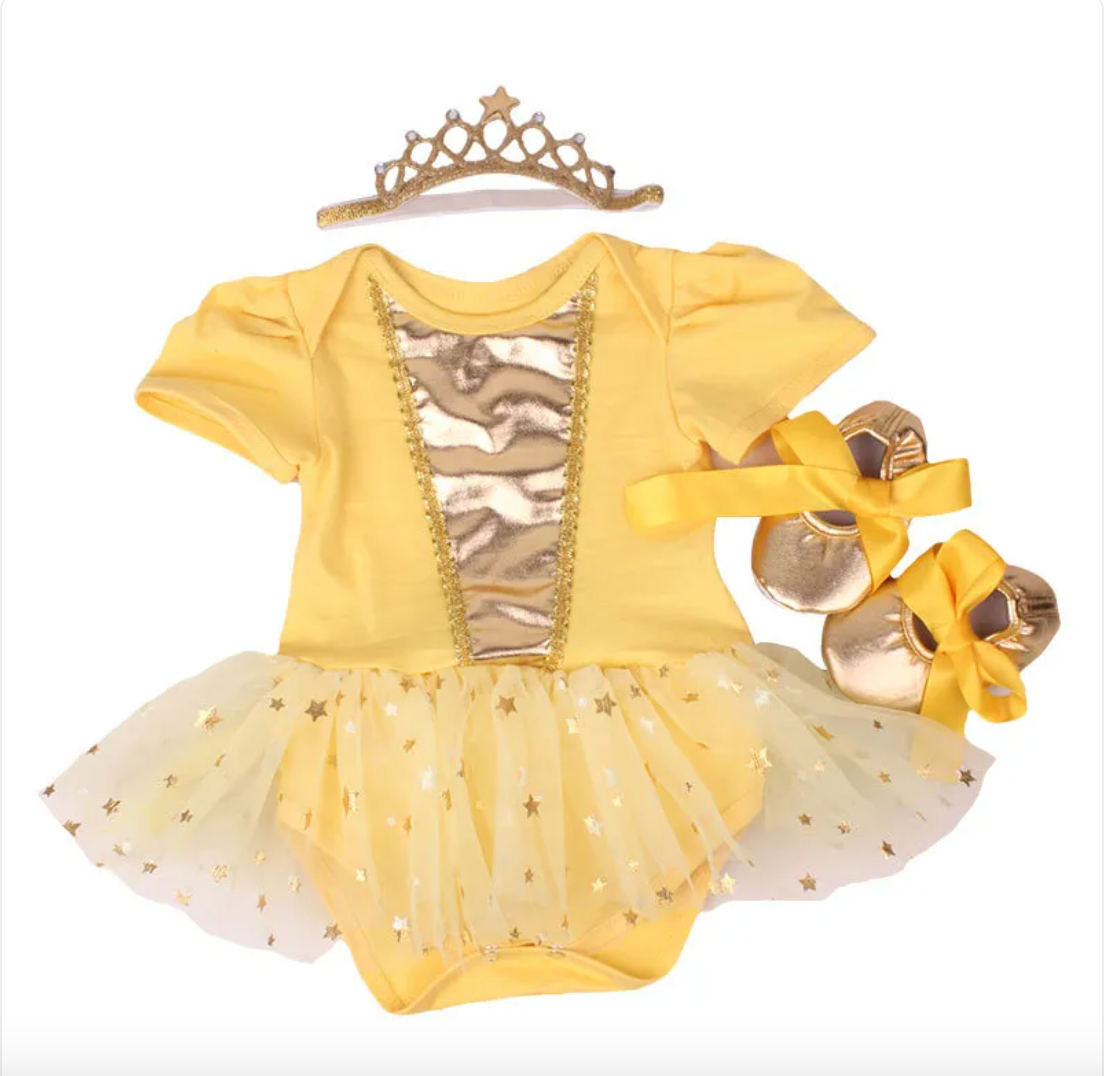 Ha Yi Three-Piece Dress Set - # BAAA51110011
