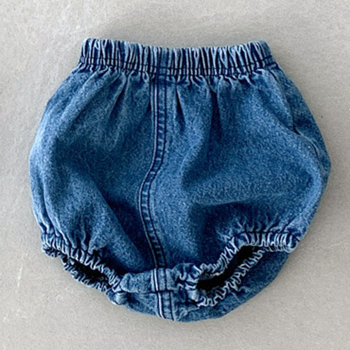 Korean Style Denim | Hot Pants for Summer Infants - # BAAA1B11010009