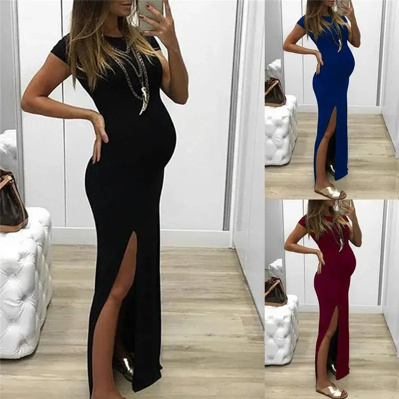 Long Dress Pregnancy Clothes - # WOAA211310001_PRG