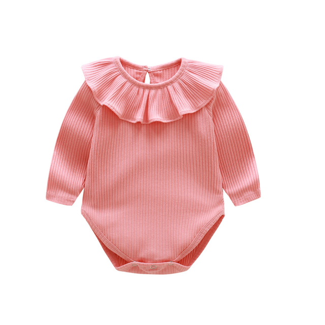 Newborn Baby Girl Romper | With Candy Ruffles | Outfit - # BAAA21110038