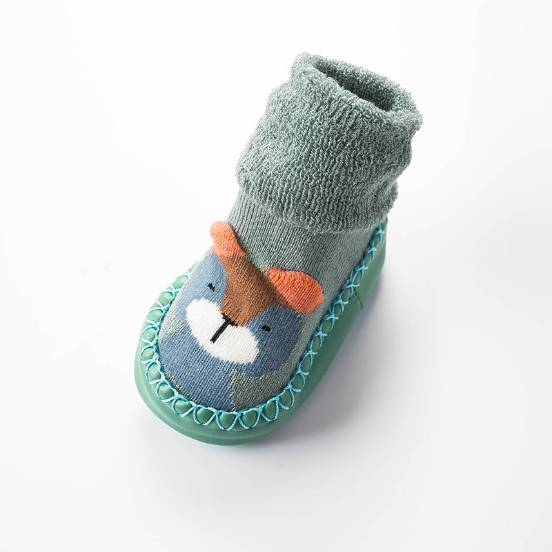 Thick Non-Slip Terry Baby Floor Socks - # BASH11110008