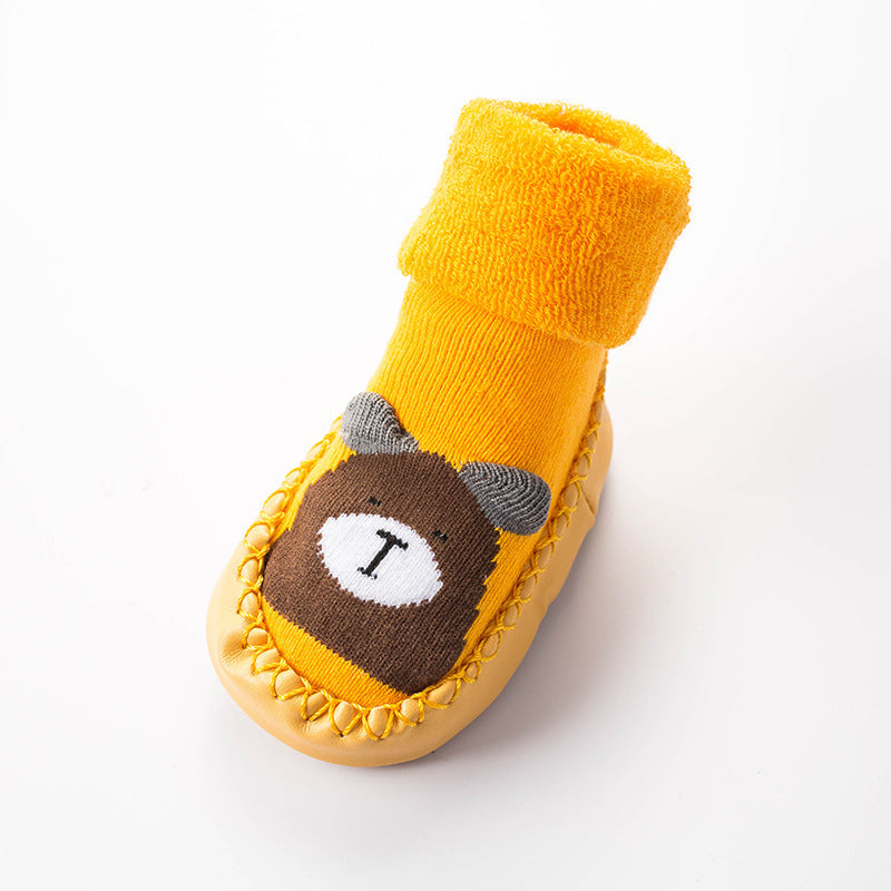 Thick Non-Slip Terry Baby Floor Socks - # BASH11110008